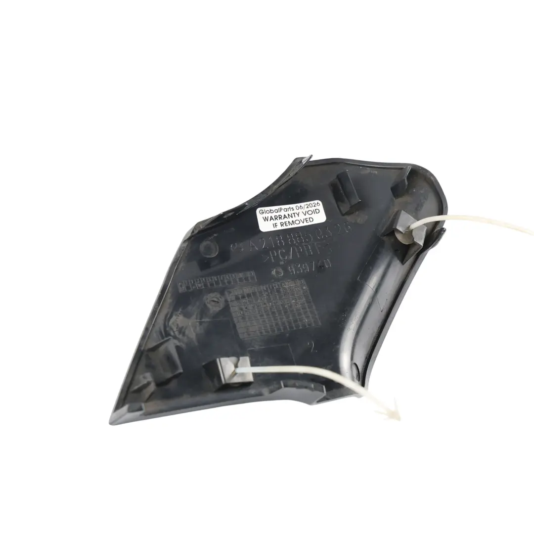Mercedes C218 Tapa Ojo Remolque Delantero Negro Obsidiana - SKU A2188850326-OB - Número de pieza A2188850326