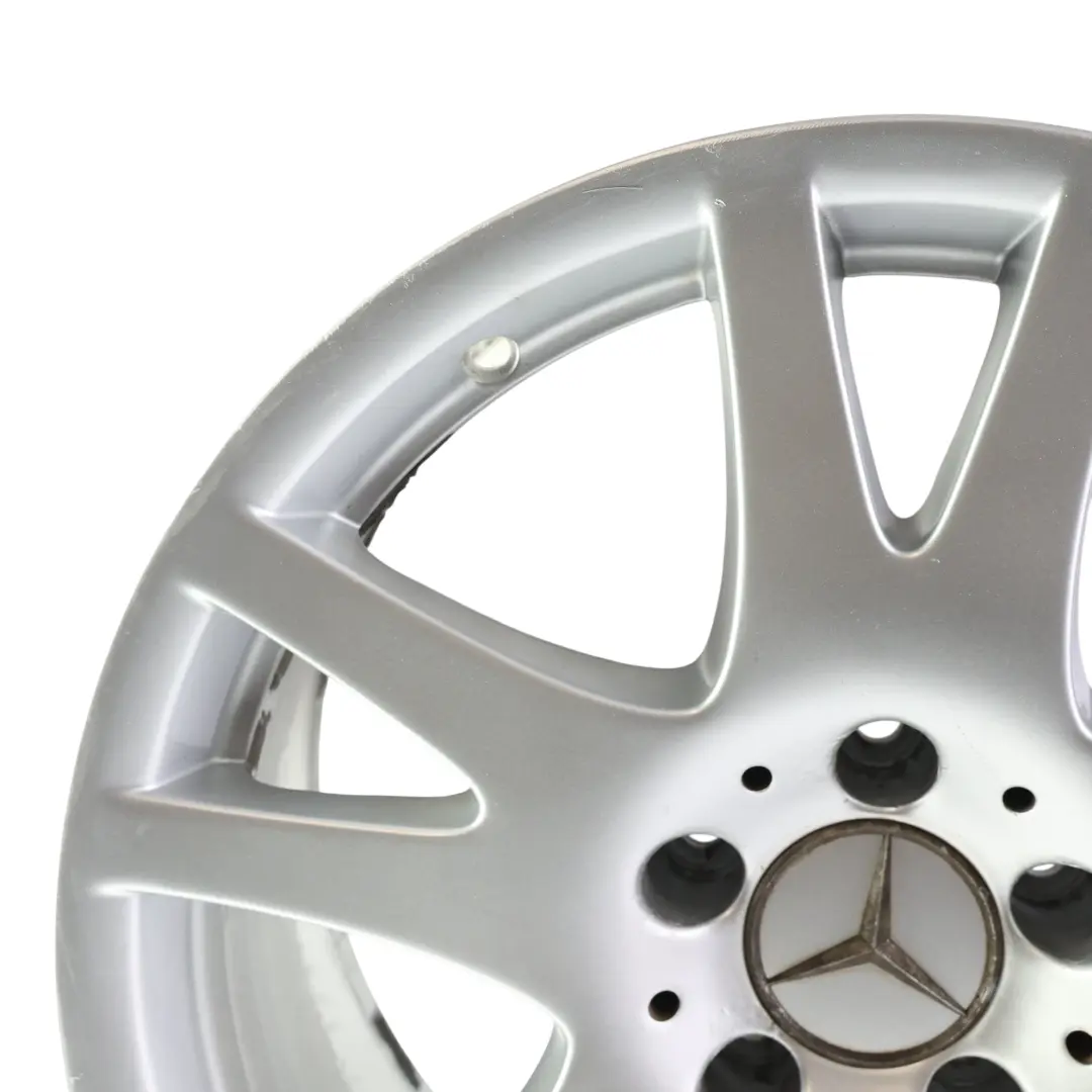 Llanta Aleación 17" 8.5J ET18 Doble Radio Plata para Mercedes CLS C219 con número de pieza A2194010702 Mercedes CLS C219 Llanta Aleación 17" 8.5J ET18 Doble Radio Plata - SKU A2194010702-3 - Número de pieza A2194010702