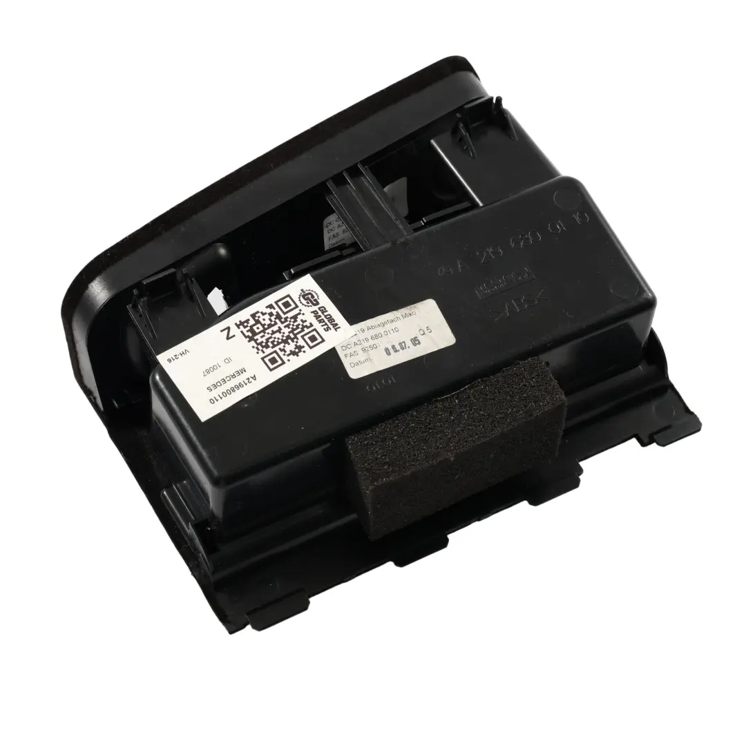 Mercedes W219 Vano Portaoggetti Inserto Console Centrale - SKU A2196800110 - Numero di parte A2196800110