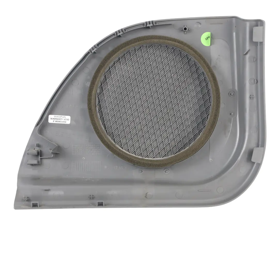 Cubierta Altavoz Tarjeta Puerta Delantero Derecho para Mercedes C219 con número de pieza A2197270288 Mercedes C219 Cubierta Altavoz Tarjeta Puerta Delantero Derecho - SKU A2197270288-1 - Número de pieza A2197270288