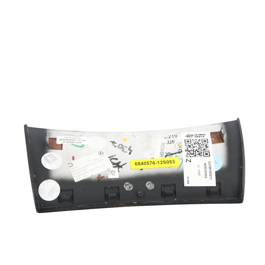 Mercedes C219 Wood Covering Trim Cover Ashtray Instrument Panel - SKU A2198100211 - Part number A2198100211