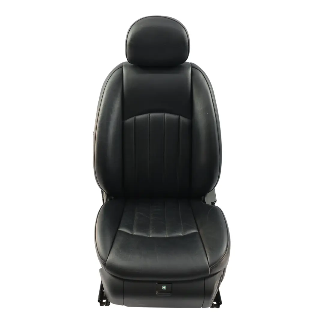 Mercedes CLS C219 Seat Front Right O/S Interior Heated Leather Black - SKU A2199103547-2 - Part number A2199103547