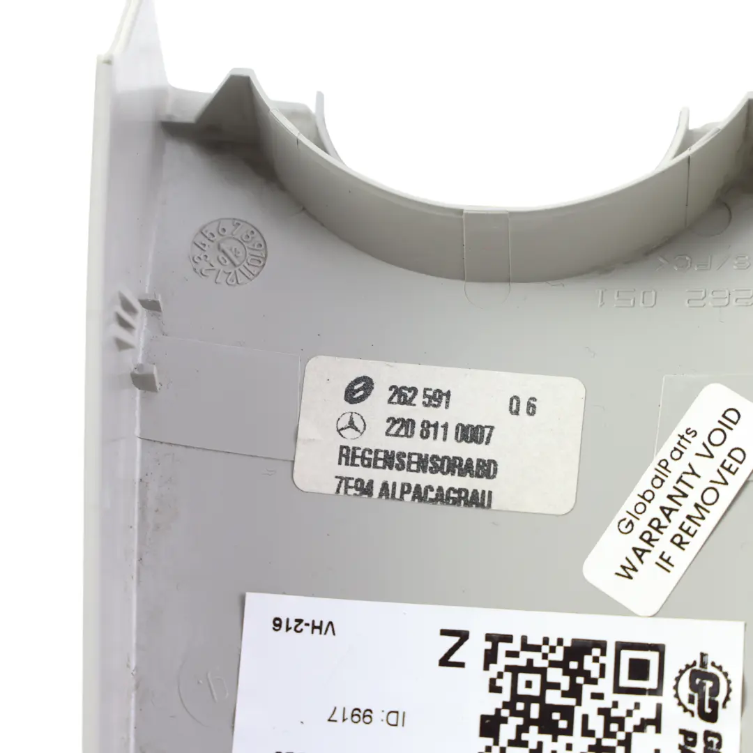 Mercedes Classe S W220 Cache Capteur Pluie Rétroviseur Arrière - SKU A2208110007-1 - Numéro de pièce A2208110007