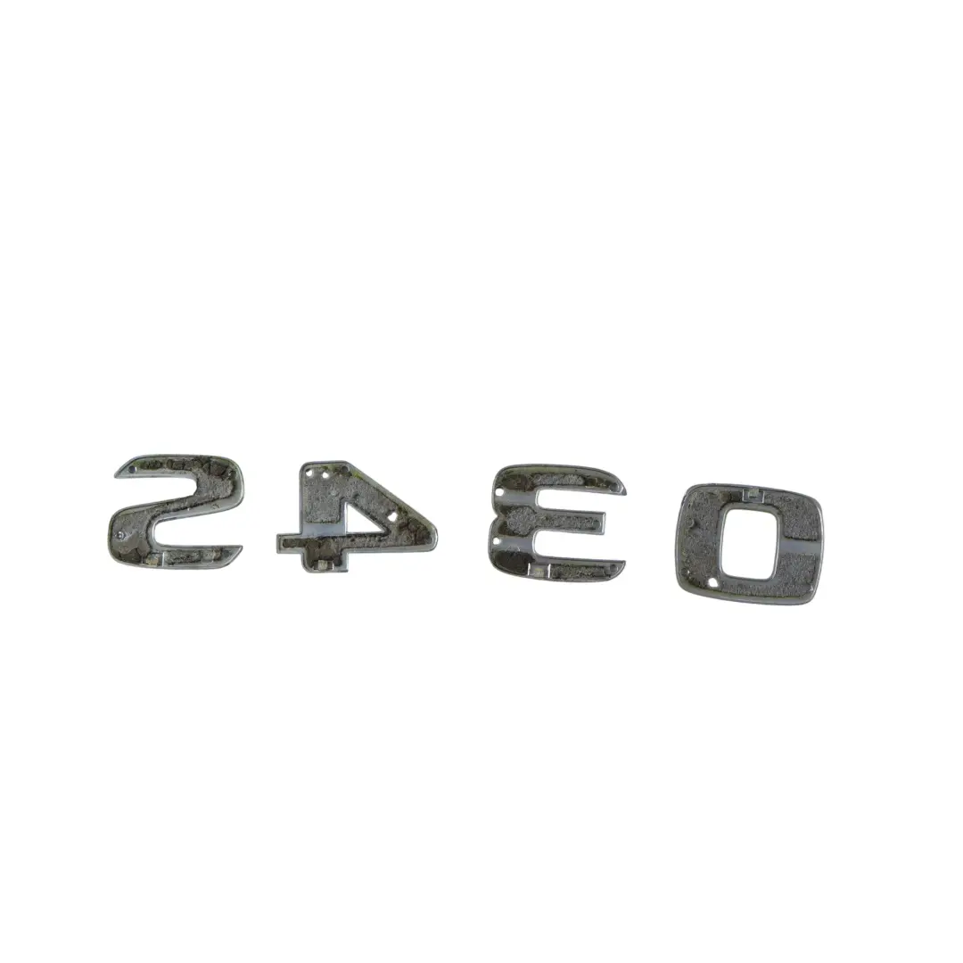 Mercedes W220 Rear Lid Boot Lettering S430 Attachment Emblem Badge - SKU A2208170315 - Part number A2208170315