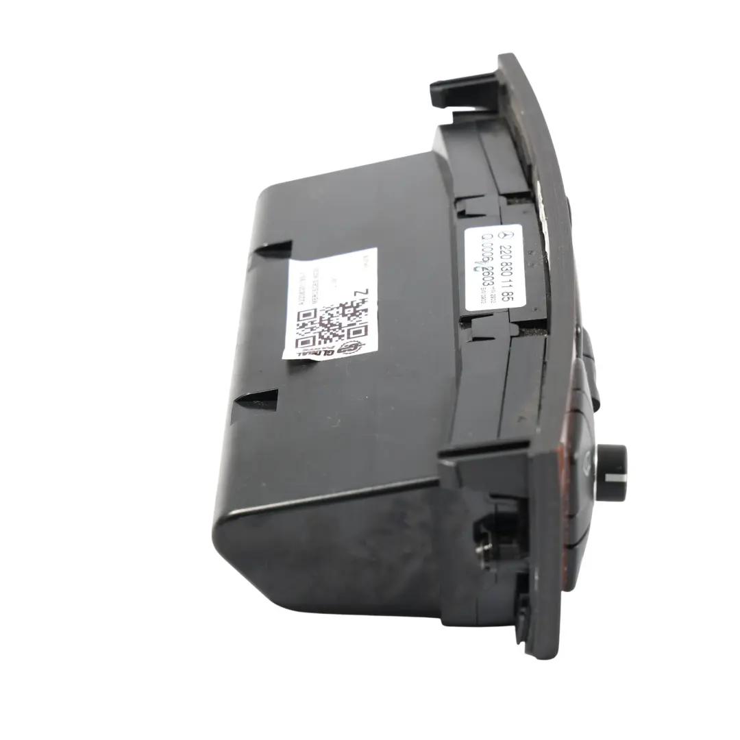 Mercedes C215 W220 Unité Commande Climatisation Chauffage - SKU A2208301185-1 - Numéro de pièce A2208301185