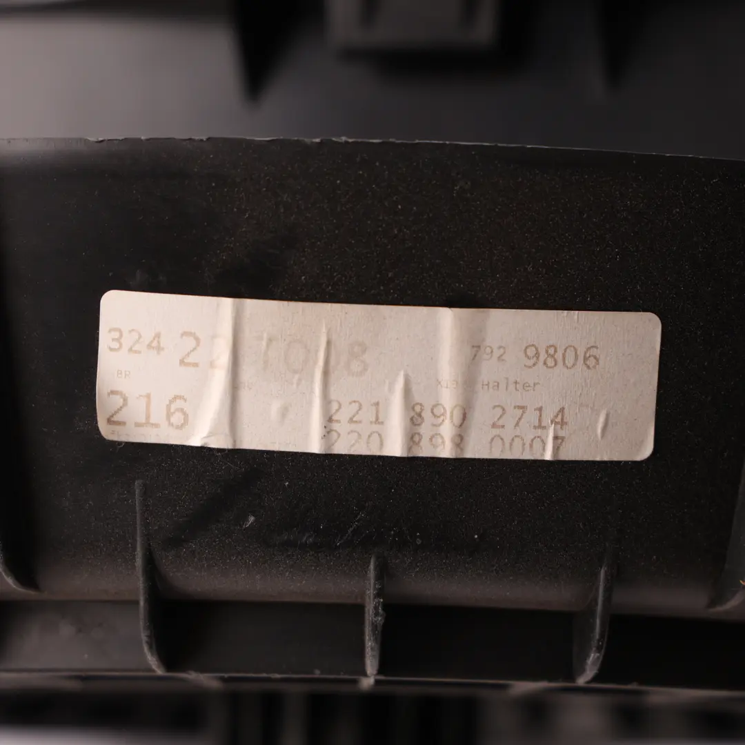 Spare Wheel Bracket Holder Cover Mount Support A2208980007 to Mercedes C215 W220 with Part number A2218902714 Mercedes C215 W220 Spare Wheel Bracket Holder Cover Mount Support A2208980007 - SKU A2218902714 - Part number A2218902714