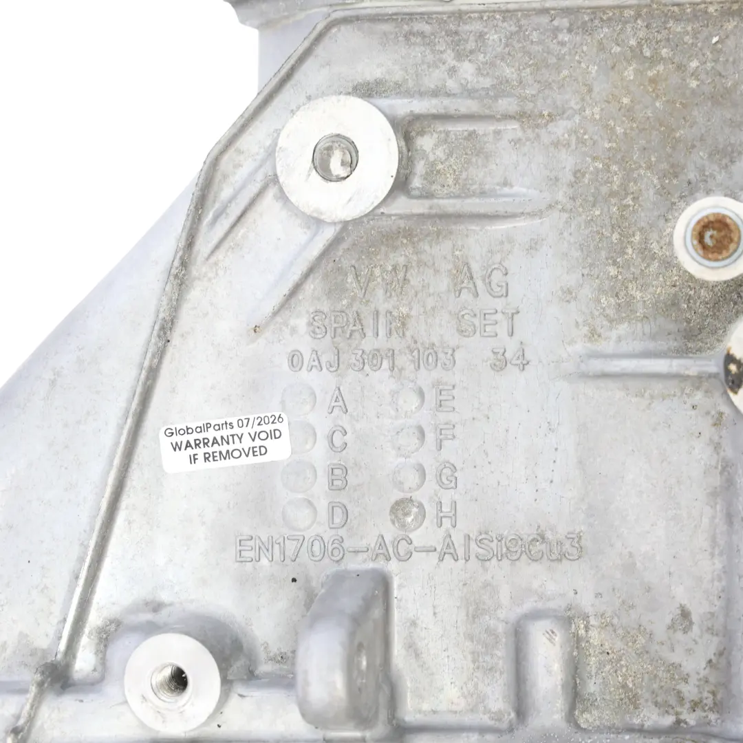Audi A1 GB 1.0 TFSI Manual Gearbox 6 Speed UHC WARRANTY - SKU 0AJ300043T - Part number 0AJ300043T