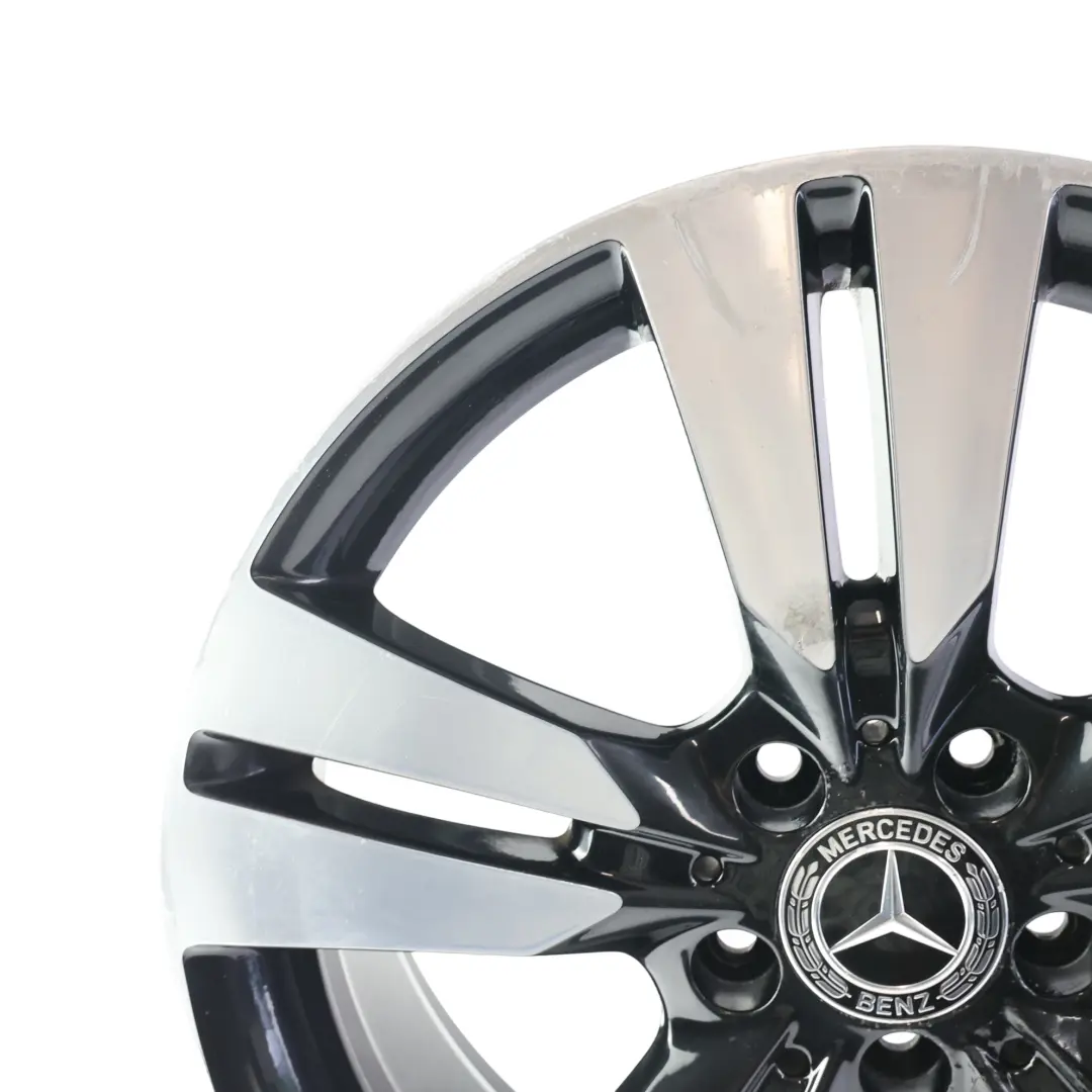 Alloy Wheel Rim 18" ET:52 7,5J 5 Double Spoke to Mercedes W176 with Part number A2464010402 Mercedes W176 Alloy Wheel Rim 18" ET:52 7,5J 5 Double Spoke - SKU A2464010402-1 - Part number A2464010402