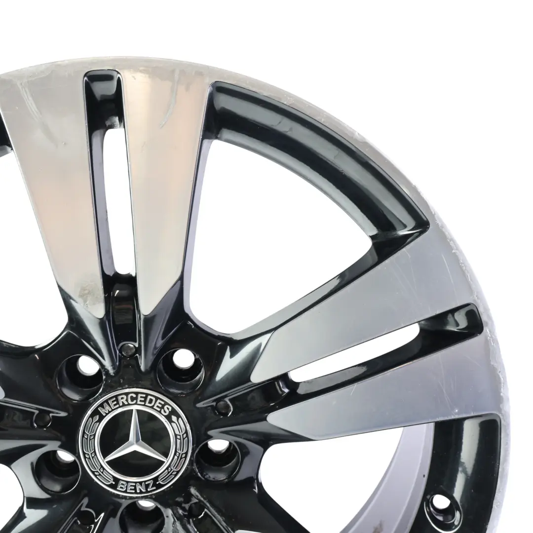 Mercedes W176 Alloy Wheel Rim 18" ET:52 7,5J 5 Double Spoke - SKU A2464010402-1 - Part number A2464010402