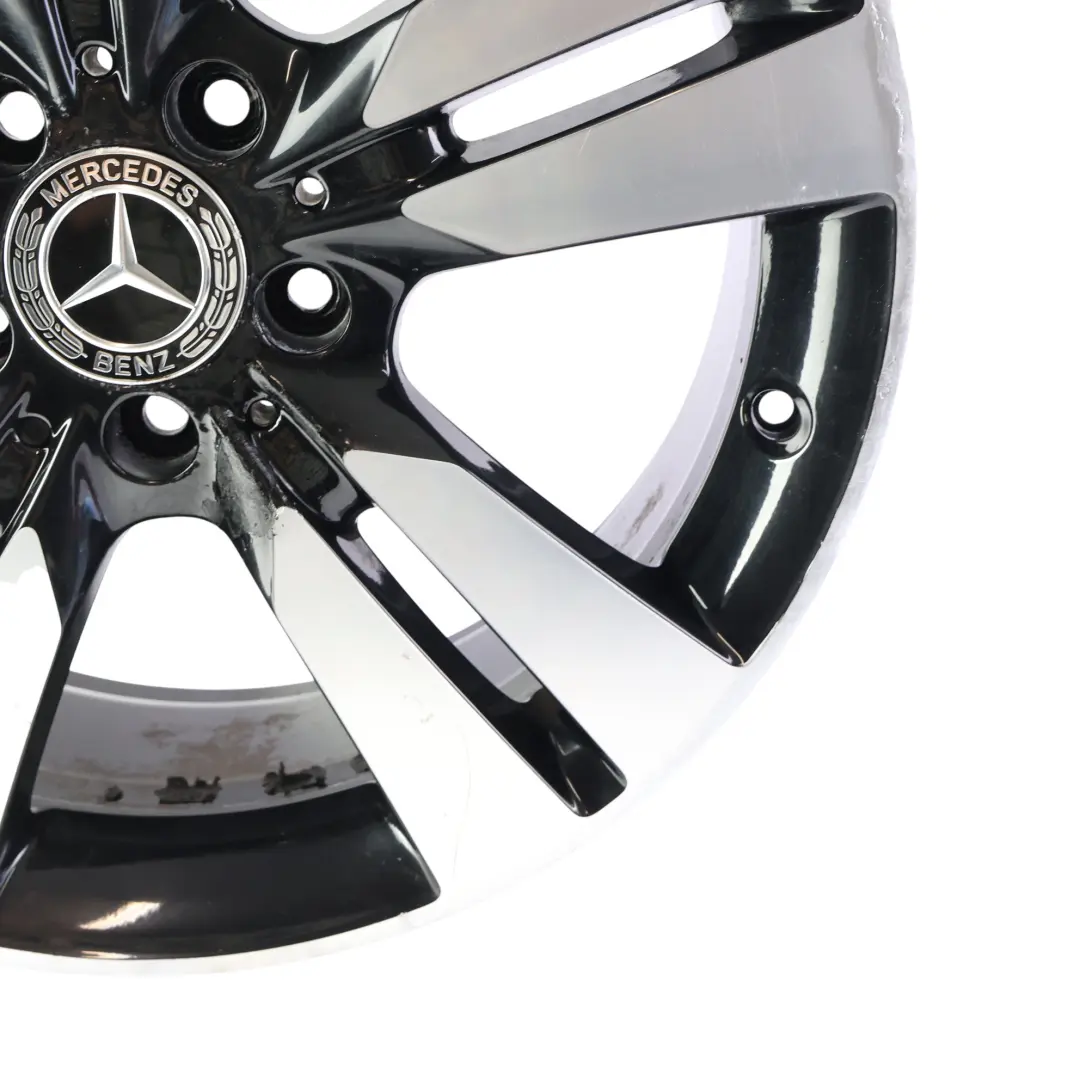Mercedes W176 Alloy Wheel Rim 18" ET:52 7,5J 5 Double Spoke - SKU A2464010402-1 - Part number A2464010402