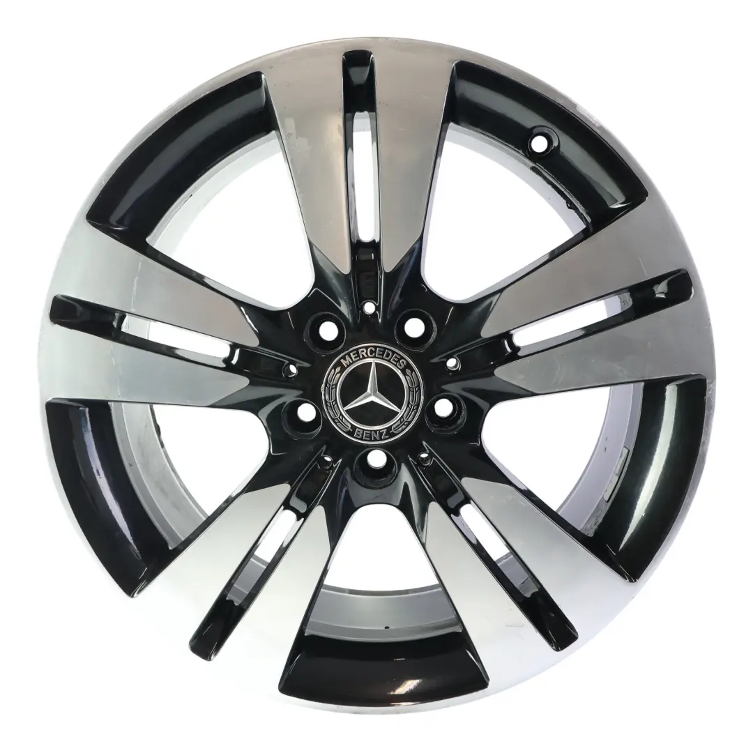 Jante Alu 18" ET:52 7,5J 5 Double Spoke pour Mercedes W176 à propos du numéro de pièce A2464010402 Mercedes W176 Jante Alu 18" ET:52 7,5J 5 Double Spoke - SKU A2464010402-2 - Numéro de pièce A2464010402
