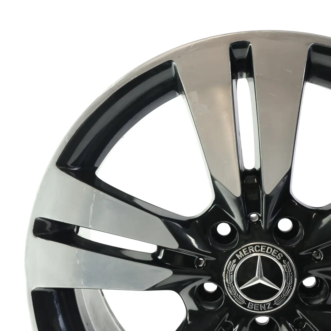 Jante Alu 18" ET:52 7,5J 5 Double Spoke pour Mercedes W176 à propos du numéro de pièce A2464010402 Mercedes W176 Jante Alu 18" ET:52 7,5J 5 Double Spoke - SKU A2464010402-2 - Numéro de pièce A2464010402