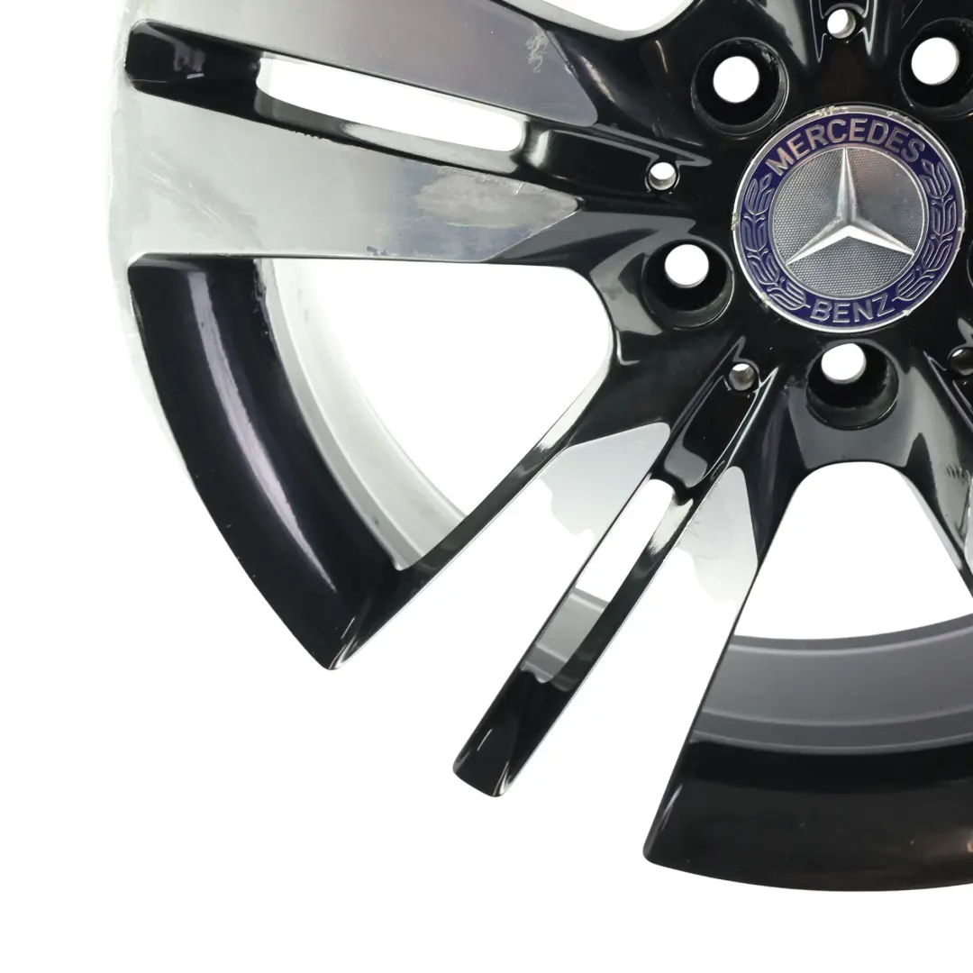 Czarna Felga Aluminiowa 18" ET:52 7,5J 5 do Mercedes W176 o numerze A2464010402 Mercedes W176 Czarna Felga Aluminiowa 18" ET:52 7,5J 5 - SKU A2464010402-3 - Numer Części A2464010402