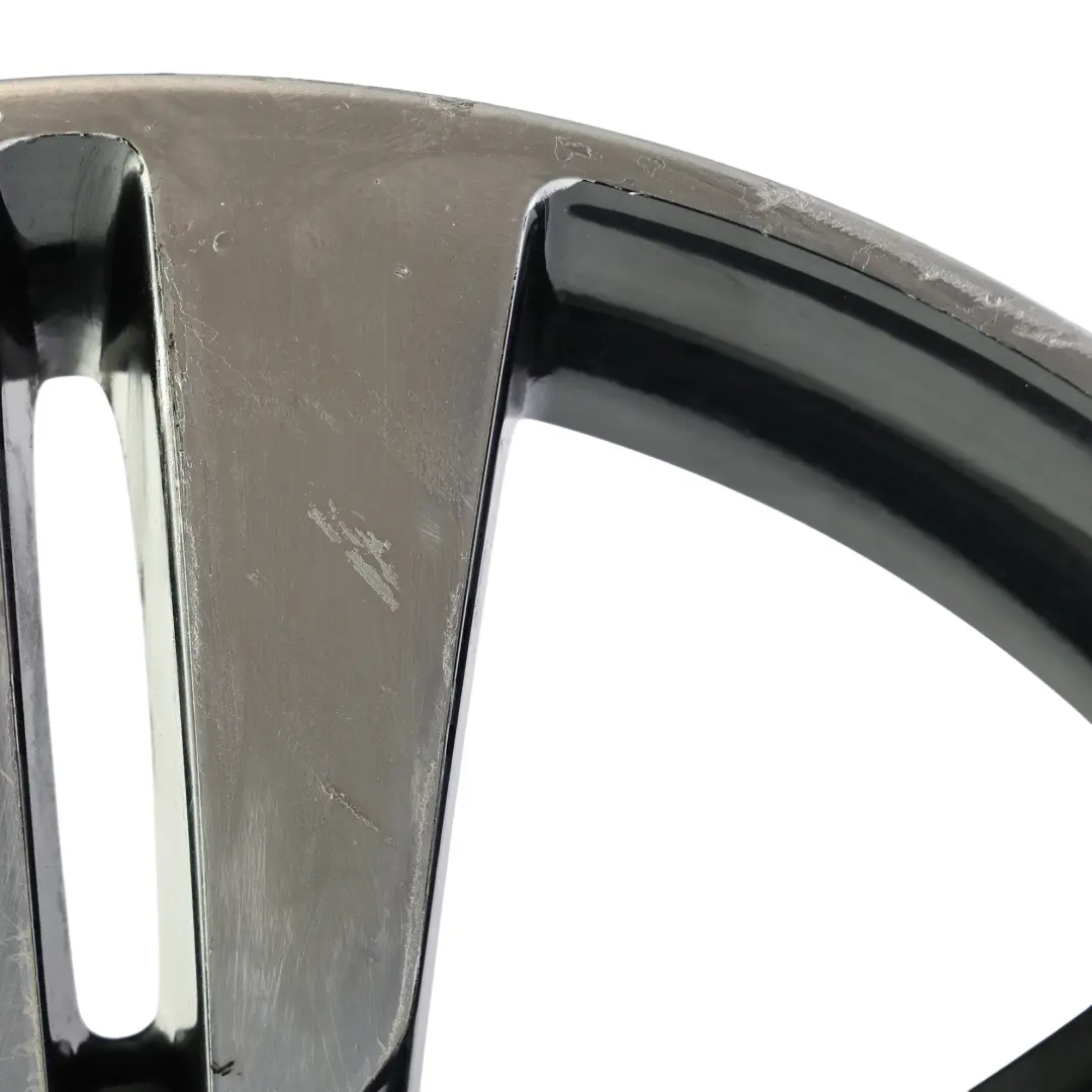 Alloy Wheel Rim 18" ET:52 7,5J 5 Double Spoke to Mercedes W176 Black with Part number A2464010402 Mercedes W176 Black Alloy Wheel Rim 18" ET:52 7,5J 5 Double Spoke - SKU A2464010402-3 - Part number A2464010402