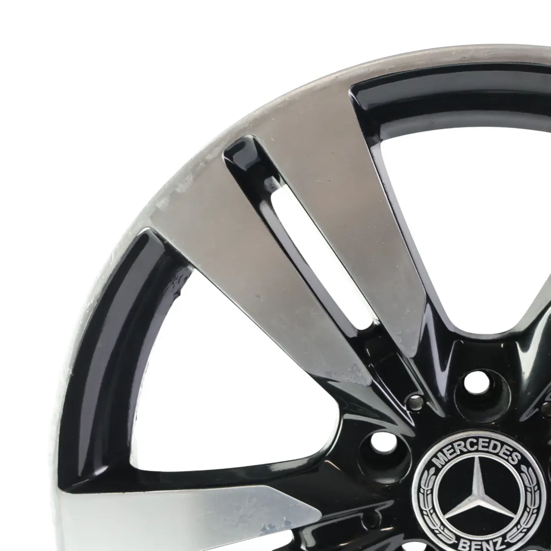 Mercedes W176 Alloy Wheel Rim 18" ET:52 7.5J 5 Double Spoke - SKU A2464010402-6 - Part number A2464010402