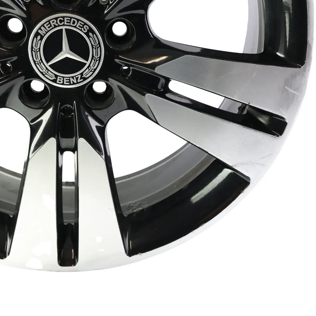 Mercedes W176 Alloy Wheel Rim 18" ET:52 7.5J 5 Double Spoke - SKU A2464010402-6 - Part number A2464010402