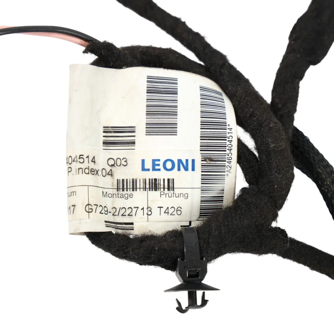 Cableado Asiento Cable Delantero Derecho para Mercedes W176 con número de pieza A2465404514 Mercedes W176 Cableado Asiento Cable Delantero Derecho - SKU RHD-A2465404514 - Número de pieza A2465404514