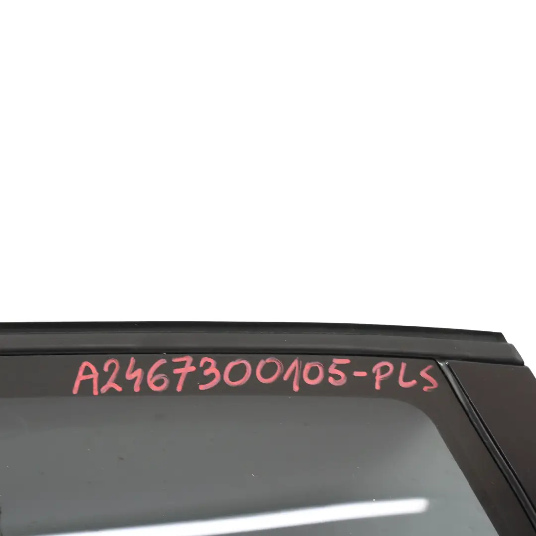 Porta posteriore sinistra Polar Silver Metallic - 761 per Mercedes W246 con numero di parte A2467300105 Mercedes W246 Porta posteriore sinistra Polar Silver Metallic - 761 - SKU A2467300105-PLS - Numero di parte A2467300105