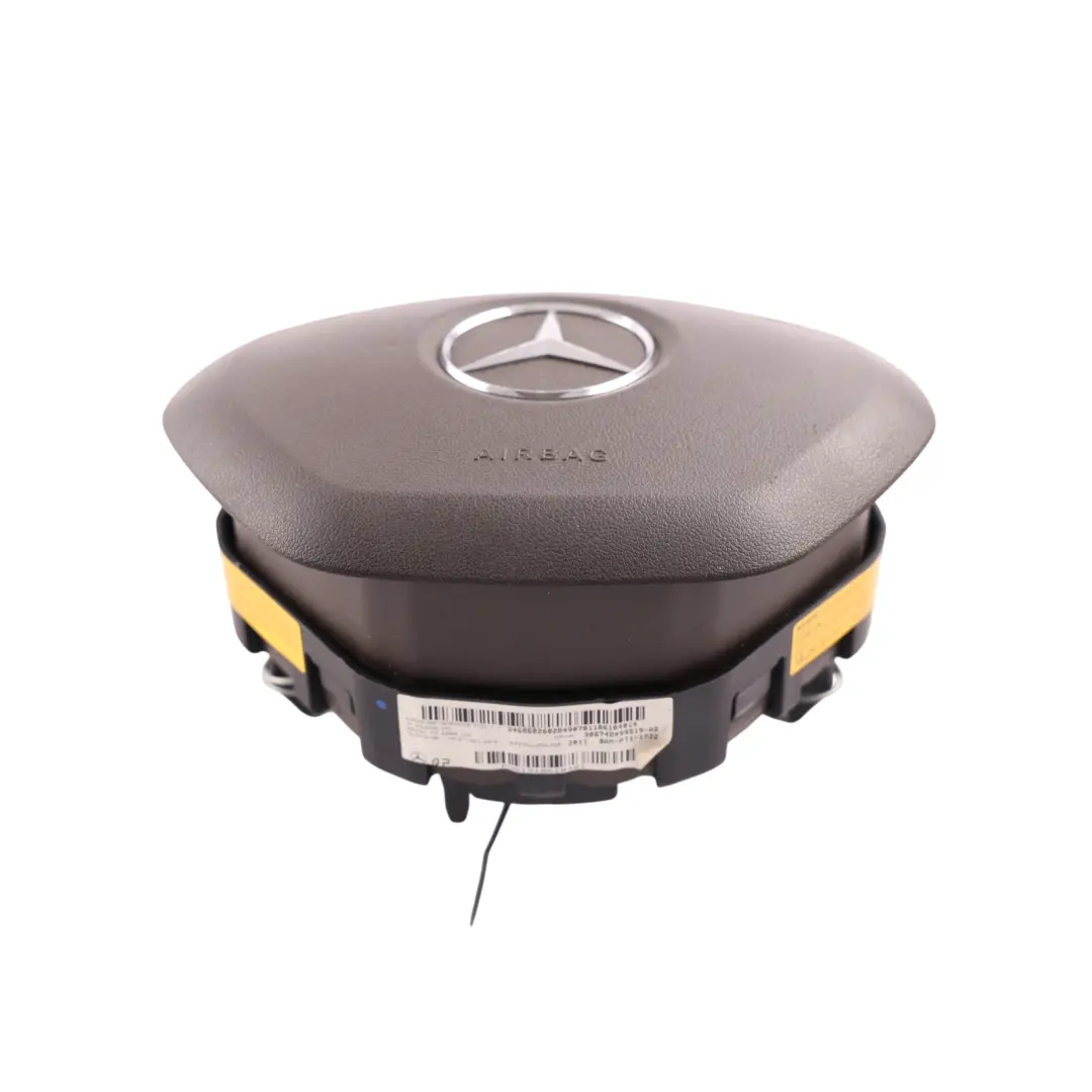 Mercedes W204 Steering Wheel Driver's Side Air Module Black - SKU A2468602602-1 - Part number A2468602602