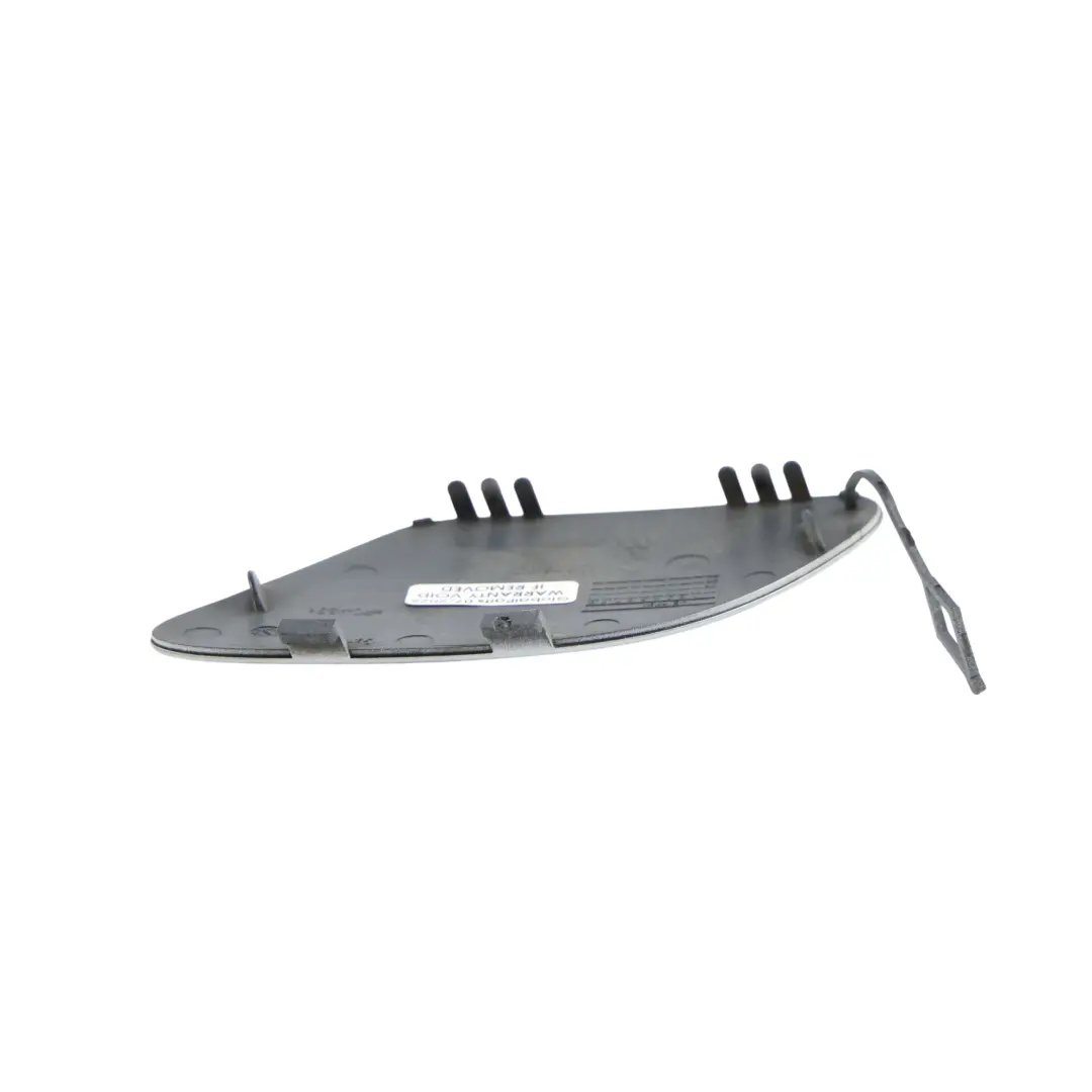 Front Bumper Tow Eye Cover Polar Silver Metallic - 761 to Mercedes W246 with Part number A2468850022 Mercedes W246 Front Bumper Tow Eye Cover Polar Silver Metallic - 761 - SKU A2468850022-PLS - Part number A2468850022