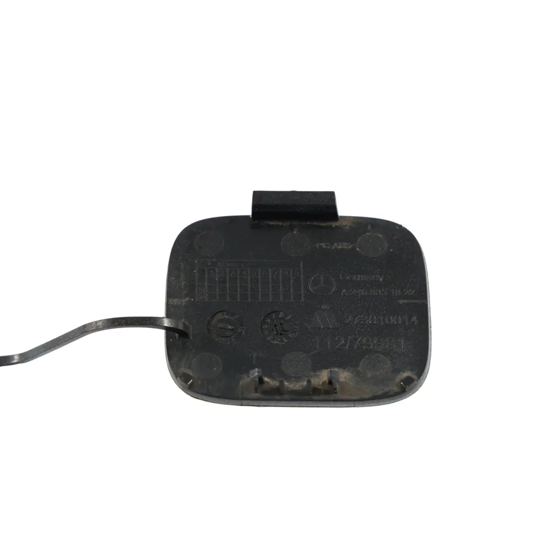 Mercedes W246 Hintere Stoßstange Abschleppöse Abdeckung Polarsilber Metallic 761 - SKU A2468851022-PLS - Teilenummer A2468851022