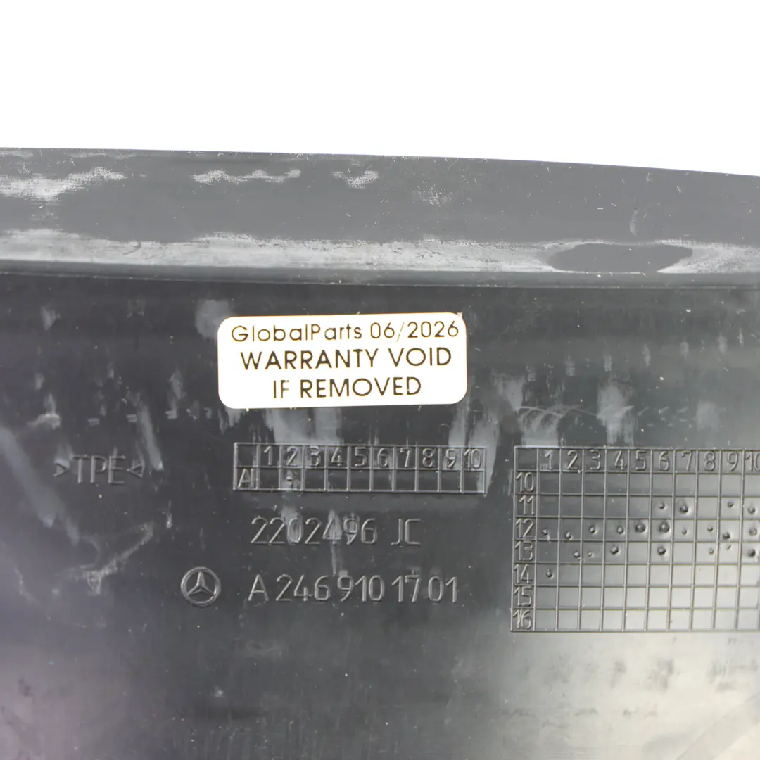 Mercedes W176 W246 Sitz Aufbewahrungsbox Abdeckung Links Rechts - SKU A2469101701-2 - Teilenummer A2469101701