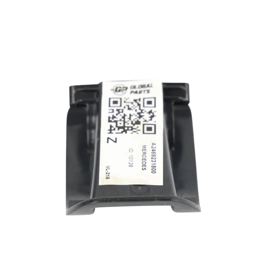 Rücksitz Isofix Halter Abdeckung Verkleidung für Mercedes W246 mit Teilenummer A2469231800 Mercedes W246 Rücksitz Isofix Halter Abdeckung Verkleidung - SKU A2469231800 - Teilenummer A2469231800