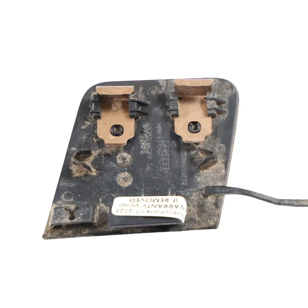 Mercedes C253 X253 Tapa Ojo Remolque Paragolpes Trasero Negro - SKU A2538858602 - Número de pieza A2538858602