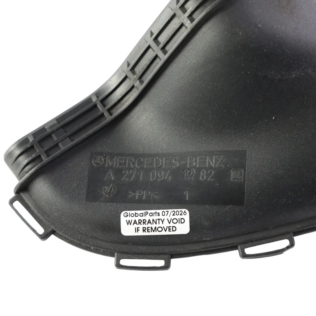 Manguera Tubo Admisión Aire Gasolina para Mercedes W211 con número de pieza A2710941282 Mercedes W211 Manguera Tubo Admisión Aire Gasolina - SKU A2710941282 - Número de pieza A2710941282