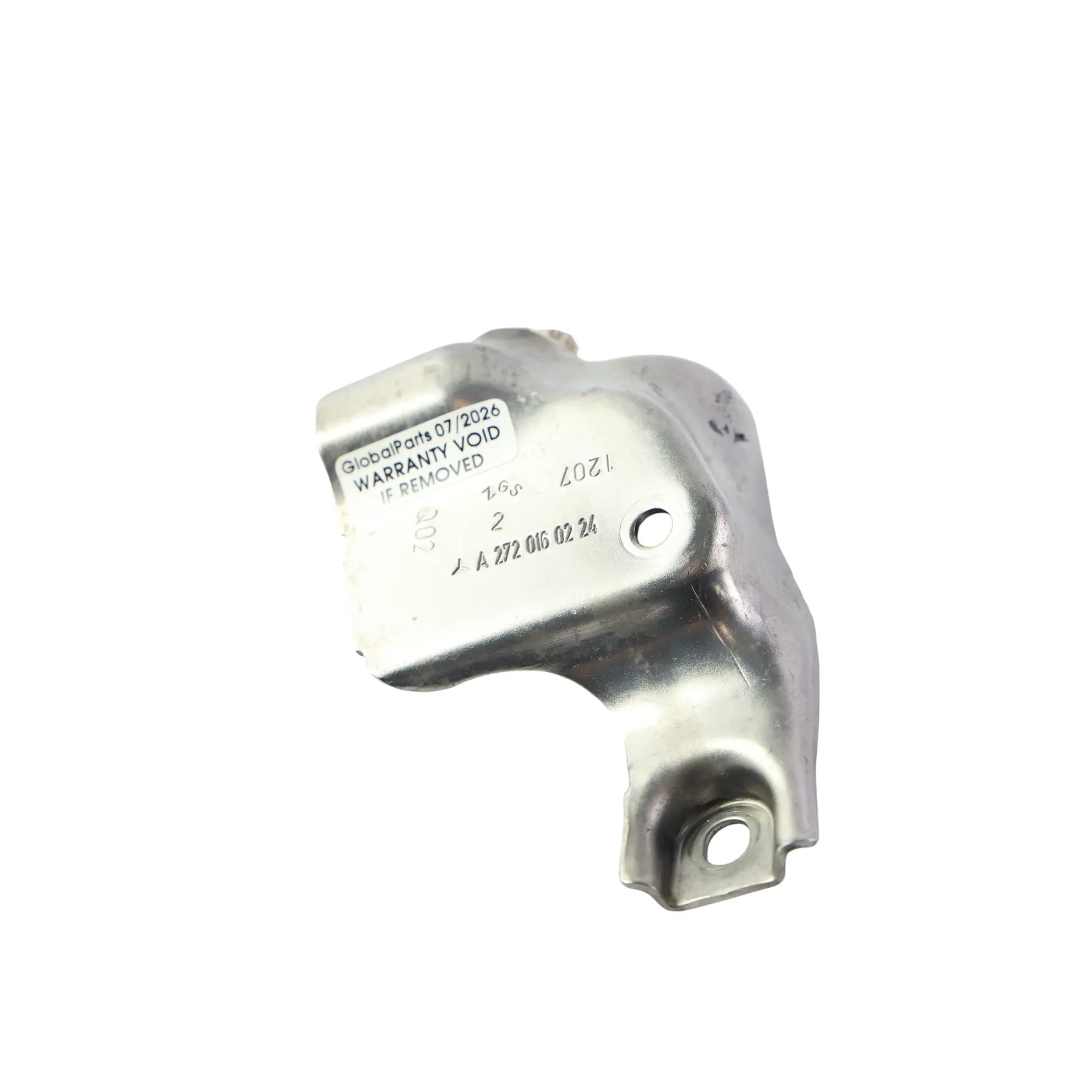 Mercedes W204 M272 Copertura Isolamento Termico Collettore Sinistro A2720160224