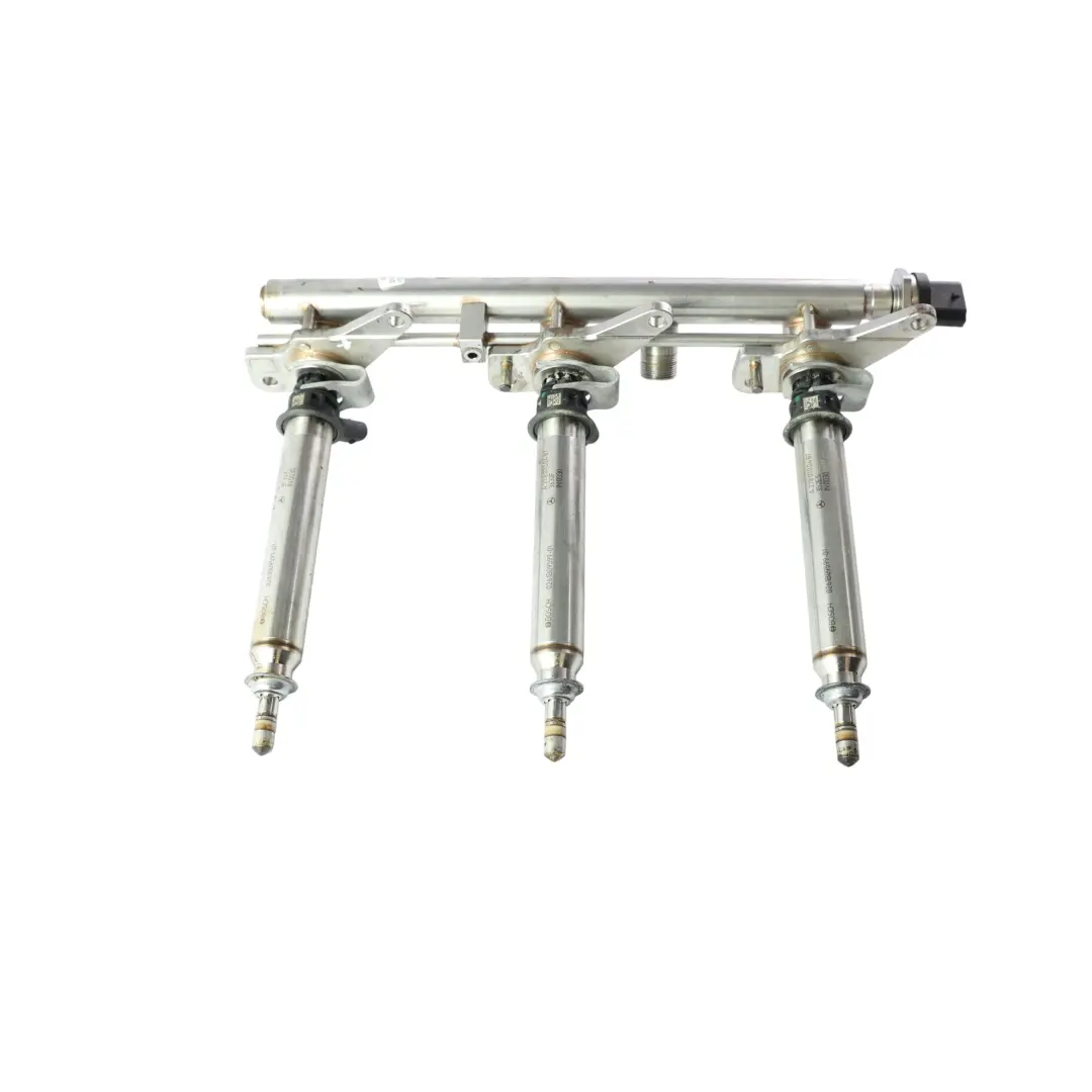 Mercedes C204 Fuel Injection Line Injectors SET Left N/S M276.957 - SKU A2760703395 - Part number A2760703395