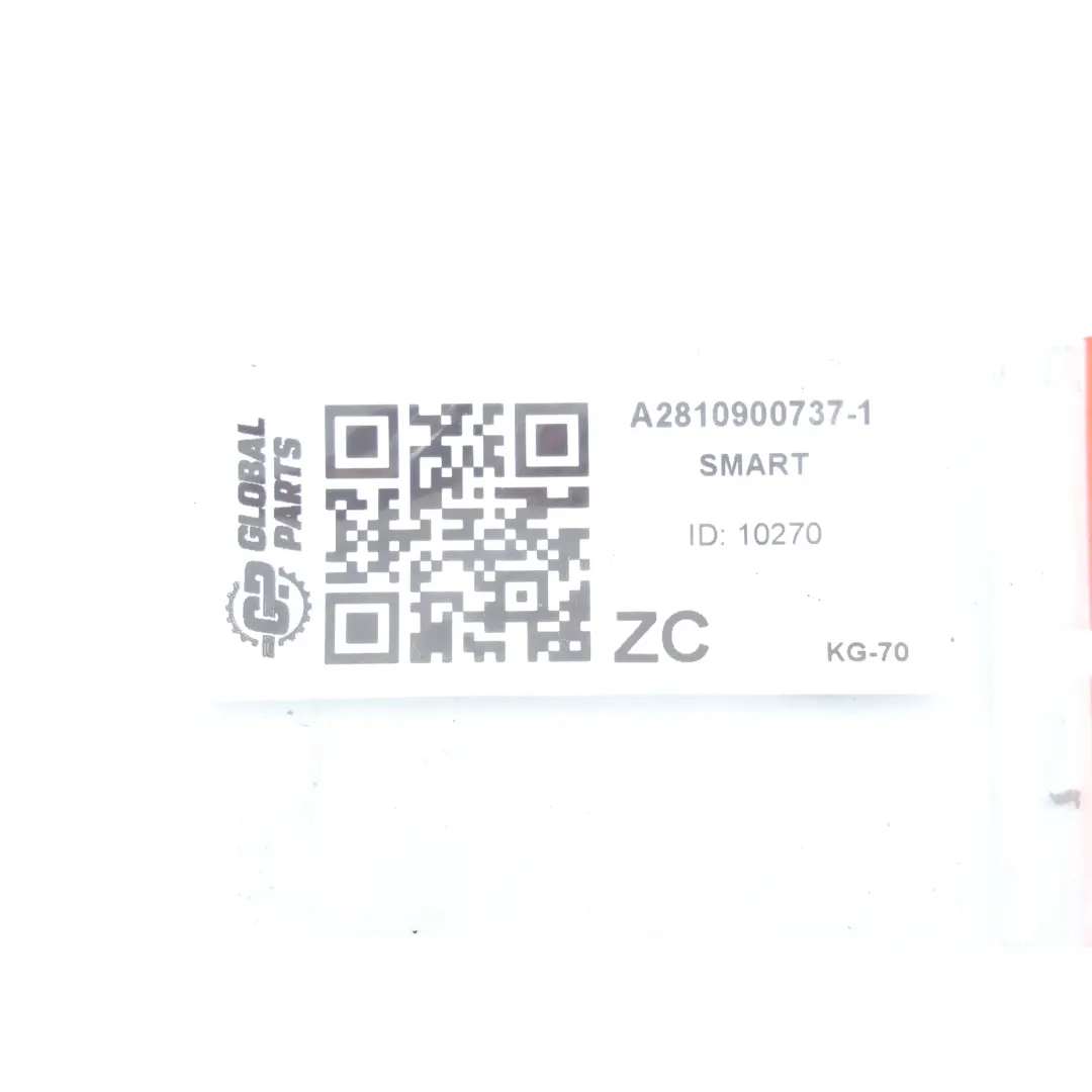 A453 Tubo Manguera Conducto Cuerpo Mariposa 0.9 144605692R para Smart Fortwo con número de pieza A2810900737 Smart Fortwo A453 Tubo Manguera Conducto Cuerpo Mariposa 0.9 144605692R - SKU A2810900737-1 - Número de pieza A2810900737