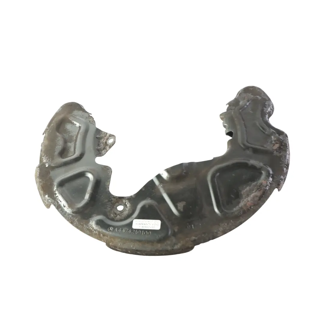 Mercedes W447 Disco Freno Copertura Piastra Destra 114 CDI 651950 - SKU A4474210100 - Numero di parte A4474210100