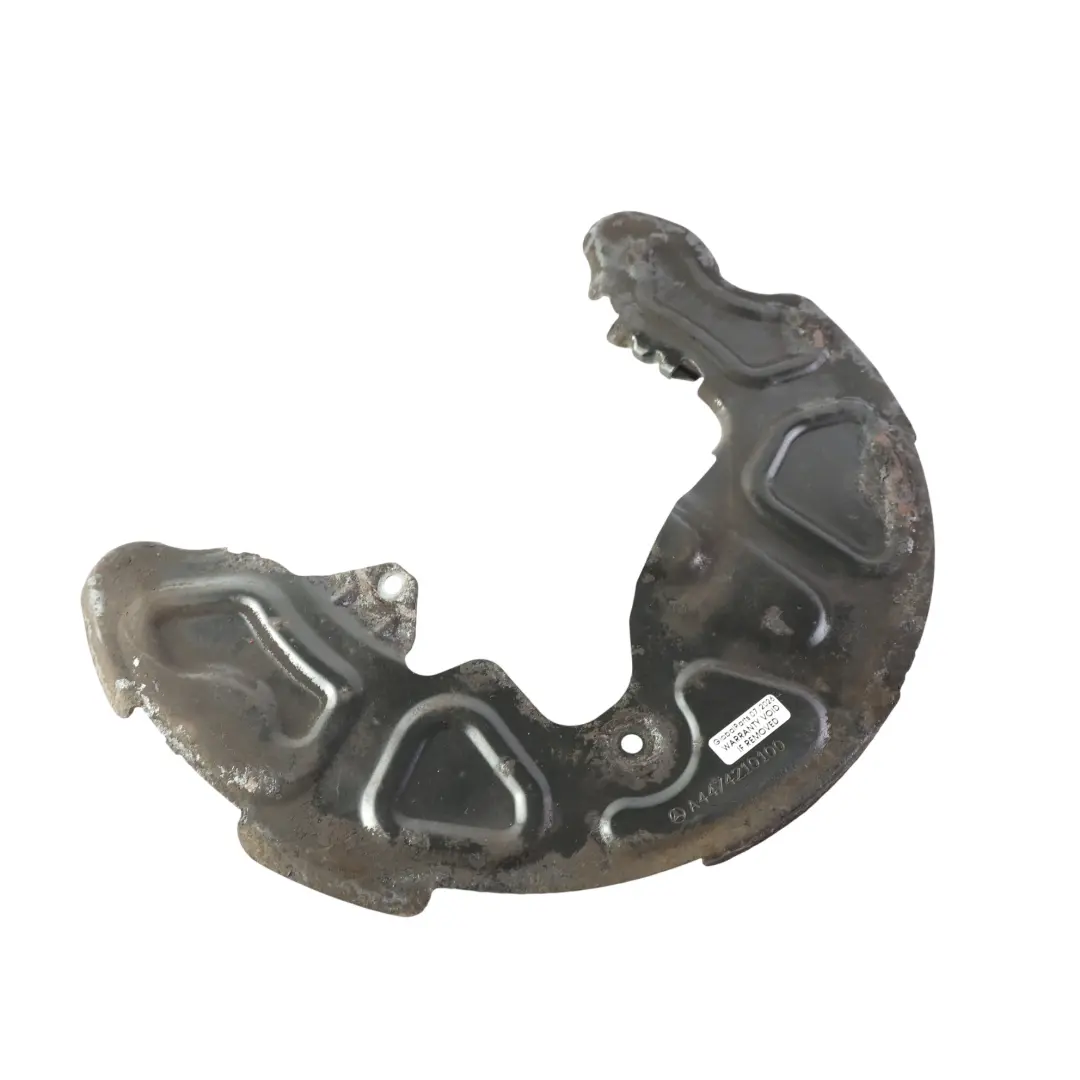 Disque Frein Plaque Cache Droit 114 CDI 651950 pour Mercedes W447 à propos du numéro de pièce A4474210100 Mercedes W447 Disque Frein Plaque Cache Droit 114 CDI 651950 - SKU A4474210100 - Numéro de pièce A4474210100