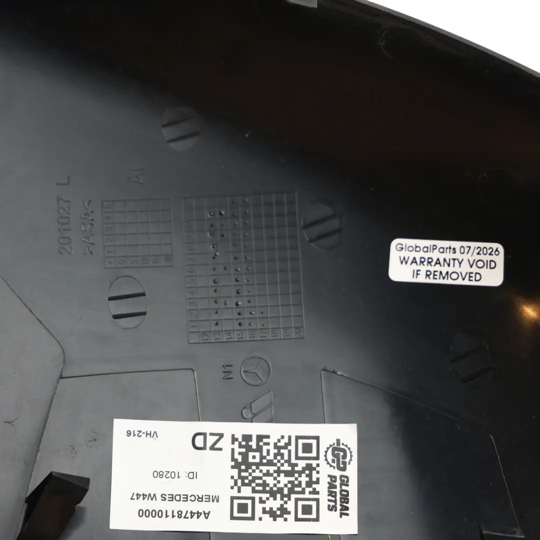 Osłona Obudowa Lusterka Lewa do Mercedes Vito W447 o numerze A4478110000 Mercedes Vito W447 Osłona Obudowa Lusterka Lewa - SKU A4478110000 - Numer Części A4478110000