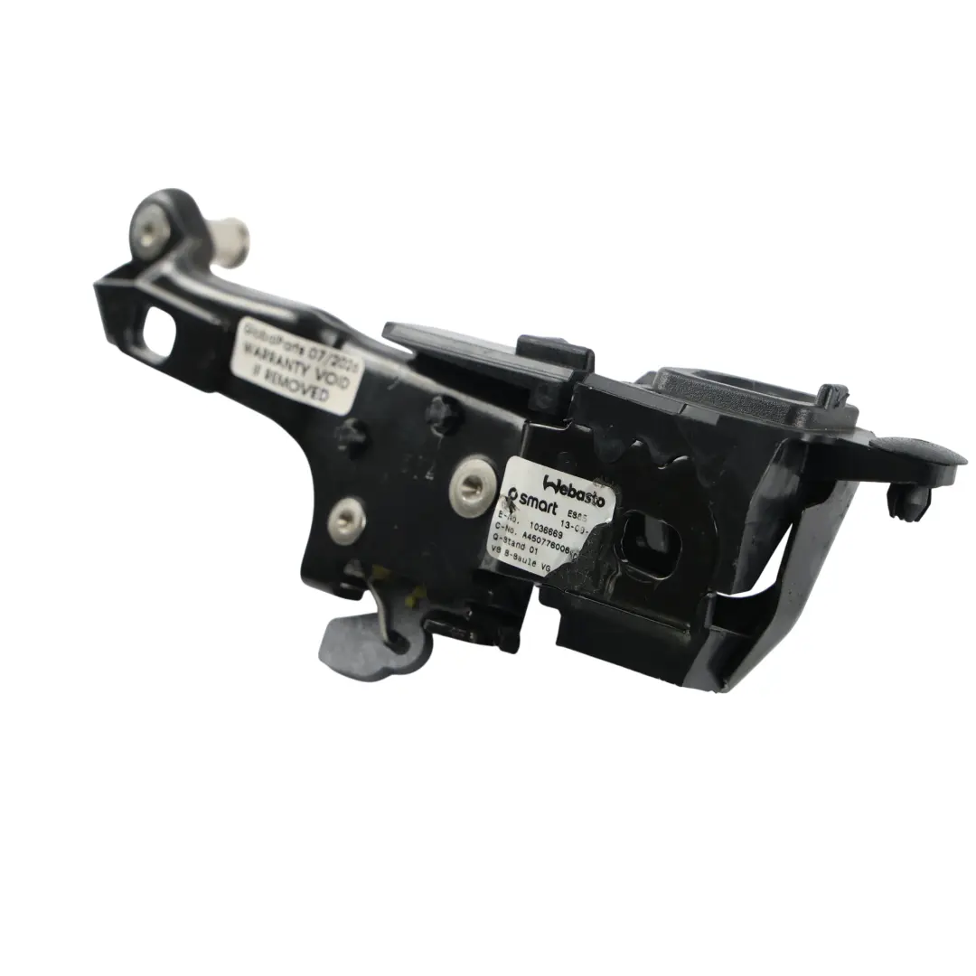 Smart Fortwo C451 Cabrio B Pillar Top Eyelet Lock Latch Right O/S - SKU A450776006 - Part number A450776006
