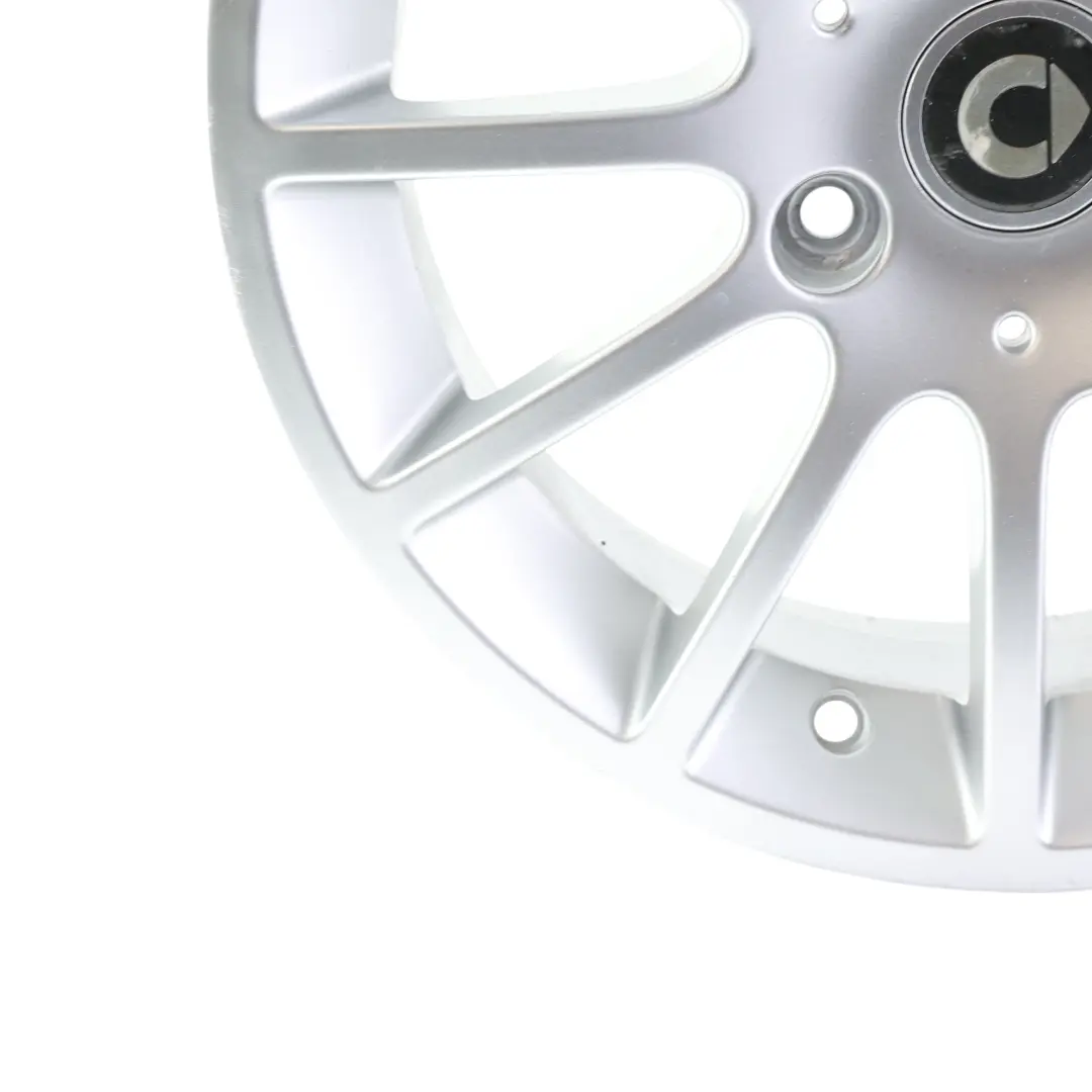 Alloy Wheel 12 Spoke Silver 15" ET:22 5.5J 3x112 to Smart Fortwo Rear with Part number A4514010402 Smart Fortwo Rear Alloy Wheel 12 Spoke Silver 15" ET:22 5.5J 3x112 - SKU A4514010402-1 - Part number A4514010402