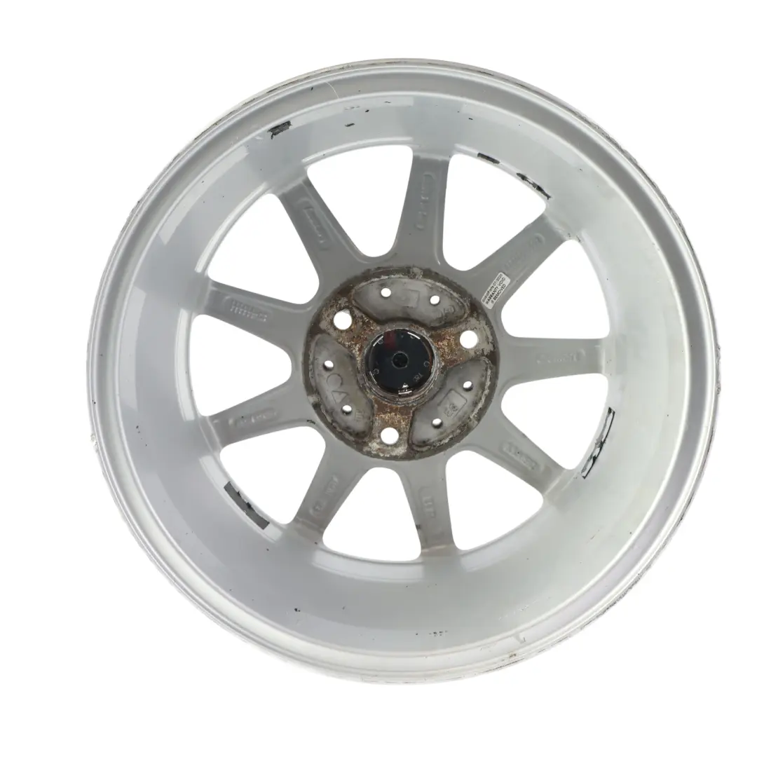 Llanta Aleación Trasera Plata 15" 5,5J 3X112 ET22 para Smart Fortwo 451 con número de pieza A4514010502 Smart Fortwo 451 Llanta Aleación Trasera Plata 15" 5,5J 3X112 ET22 - SKU A4514010502-1 - Número de pieza A4514010502