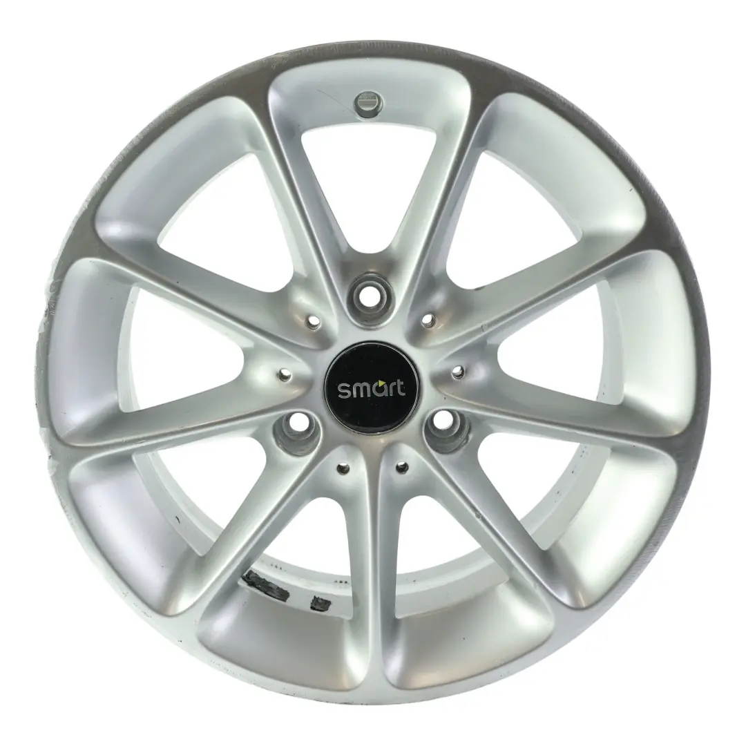 Jante Alliage Arrière Argent 15" 5,5J 3X112 ET22 pour Smart Fortwo 451 à propos du numéro de pièce A4514010502 Smart Fortwo 451 Jante Alliage Arrière Argent 15" 5,5J 3X112 ET22 - SKU A4514010502-2 - Numéro de pièce A4514010502