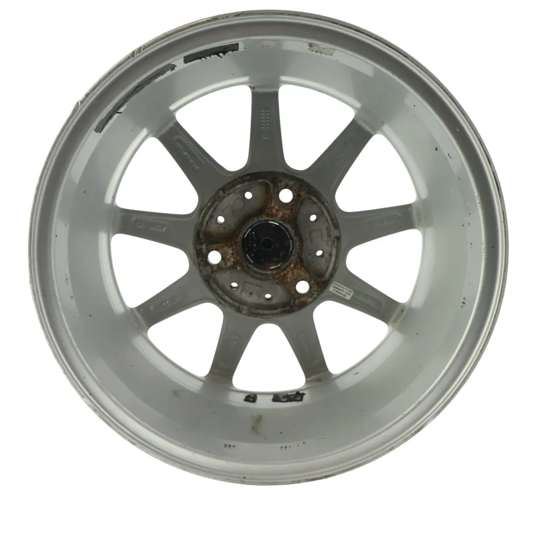 Jante Alliage Arrière Argent 15" 5,5J 3X112 ET22 pour Smart Fortwo 451 à propos du numéro de pièce A4514010502 Smart Fortwo 451 Jante Alliage Arrière Argent 15" 5,5J 3X112 ET22 - SKU A4514010502-2 - Numéro de pièce A4514010502