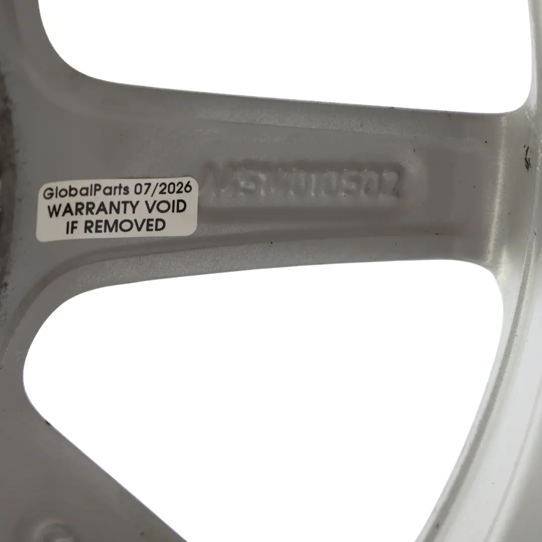 Smart Fortwo 451 Llanta Aleación Trasera Plata 15" 5,5J 3X112 ET22 - SKU A4514010502-2 - Número de pieza A4514010502