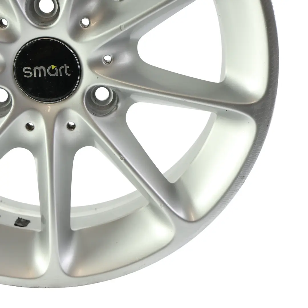 Smart Fortwo 451 Jante Alliage Arrière Argent 15" 5,5J 3X112 ET22 - SKU A4514010502-2 - Numéro de pièce A4514010502