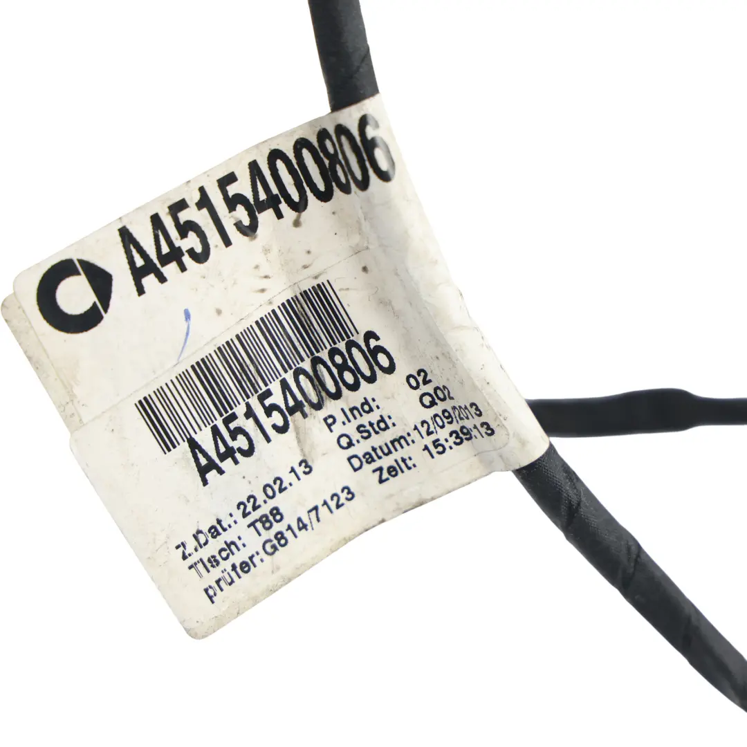 Smart Fortwo 451 Cableado Puerta Delantera Izquierda - SKU A4515400806 - Número de pieza A4515400806