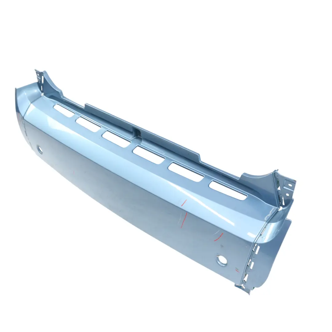 Bumper Centre Panel Upper Cover Light Blue Metallic - EN1 to Smart Fortwo 451 Rear with Part number A4516470001 Smart Fortwo 451 Rear Bumper Centre Panel Upper Cover Light Blue Metallic - EN1 - SKU A4516470001-LIG - Part number A4516470001