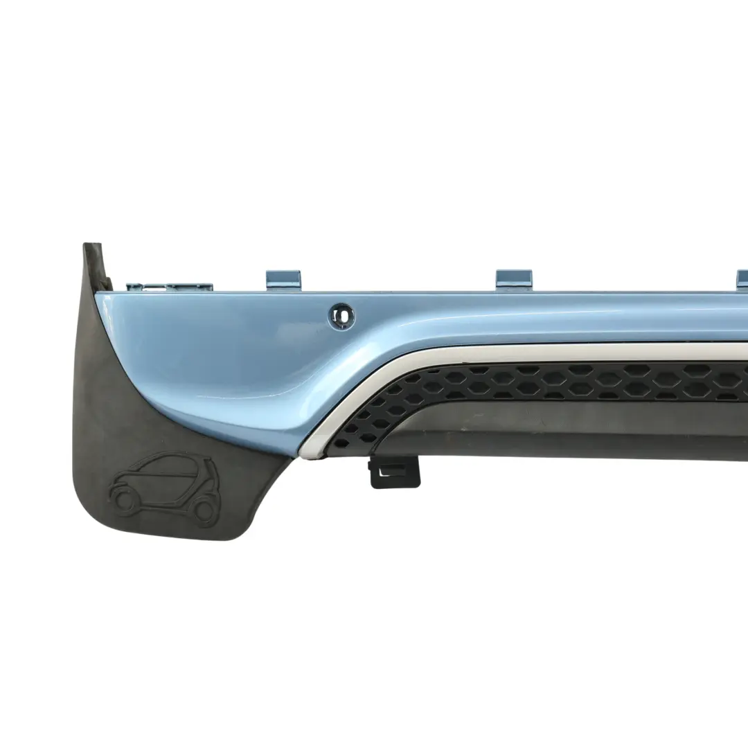Smart Fortwo 451 Rear Bumper Covering Lower Panel Light Blue Metallic - EN1 - SKU A4516470684-LIG - Part number A4516470684