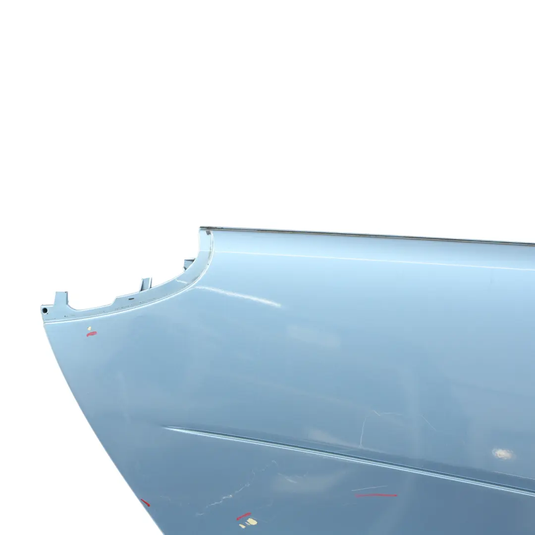 Door Front Right O/S Covering Panel Light Blue Metallic - EN1 to Smart Fortwo 451 with Part number A4517220209 Smart Fortwo 451 Door Front Right O/S Covering Panel Light Blue Metallic - EN1 - SKU A4517220209-LIG - Part number A4517220209
