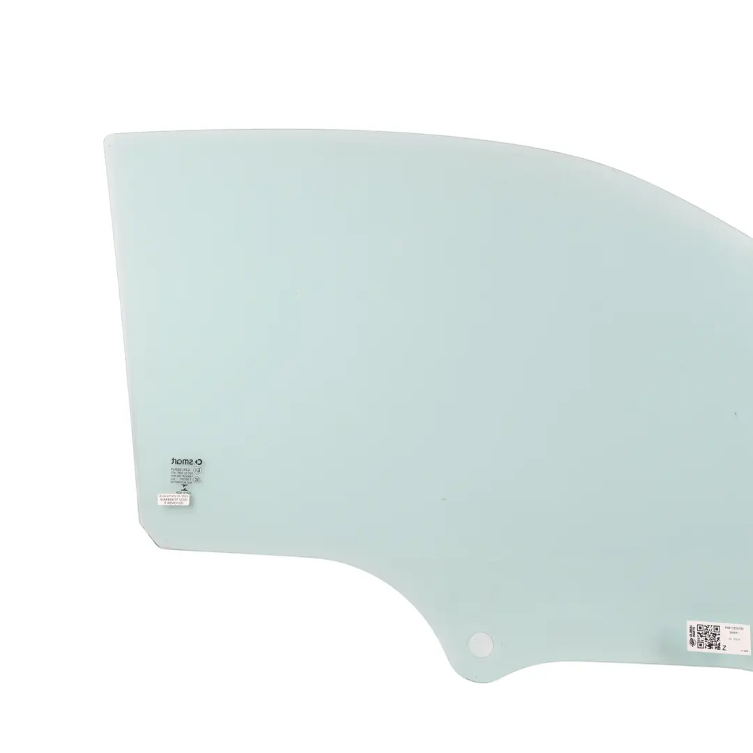 Smart Fortwo 451 Door Window Glass Front Left N/S AS2 Green - SKU A4517250100 - Part number A4517250100