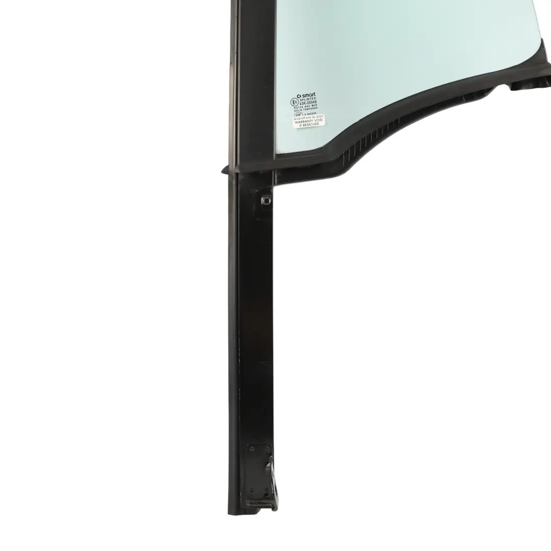 A451 Mk2 Side Window Glass Fixed Front Left N/S AS2 A4517250110 to Smart Fortwo with Part number A4517250500 Smart Fortwo A451 Mk2 Side Window Glass Fixed Front Left N/S AS2 A4517250110 - SKU A4517250500 - Part number A4517250500