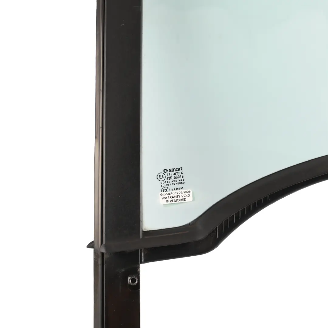 Smart Fortwo A451 Mk2 Side Window Glass Fixed Front Left N/S AS2 A4517250110 - SKU A4517250500 - Part number A4517250500