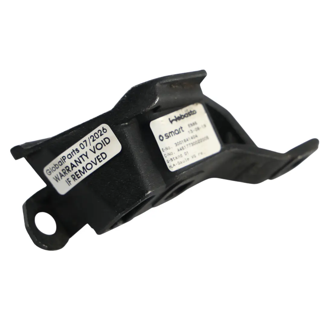 Smart Fortwo C451 Cabrio Cabriolet Loquet Toit Roulement Droit - SKU A451773002 - Numéro de pièce A451773002